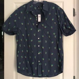 XL Slim Gap Button Down Shirt - Men